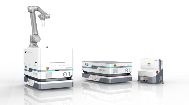 巅峰国际數位開發的自主式移動機器人（AMR250M），搭配全向輪並結合AI演算法、2D LiDAR、3D攝影機等技術，協助客戶實現產線全自動化